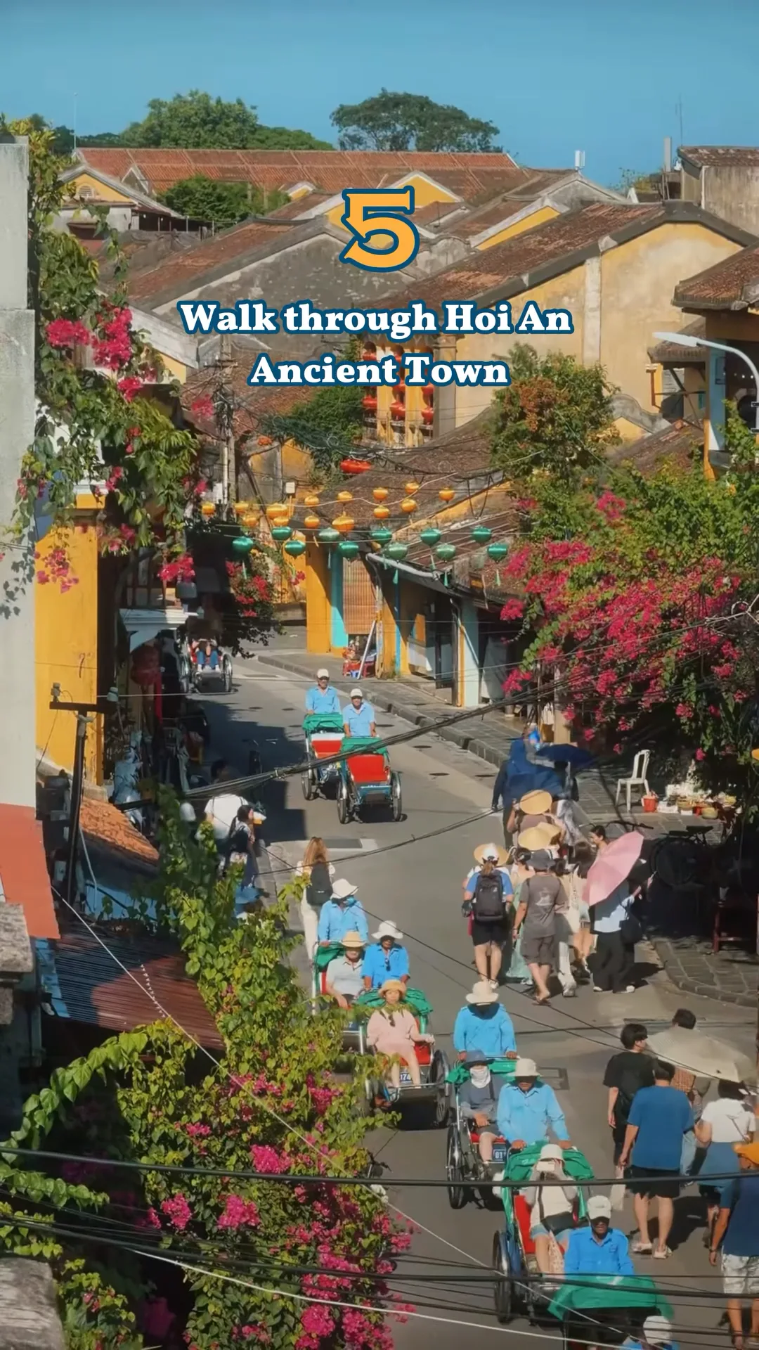 Overview of Vietnam's diverse landscapes, featuring ancient towns, mountains, and coastal areas.