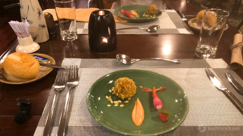 Enjoy fine-dining Meal