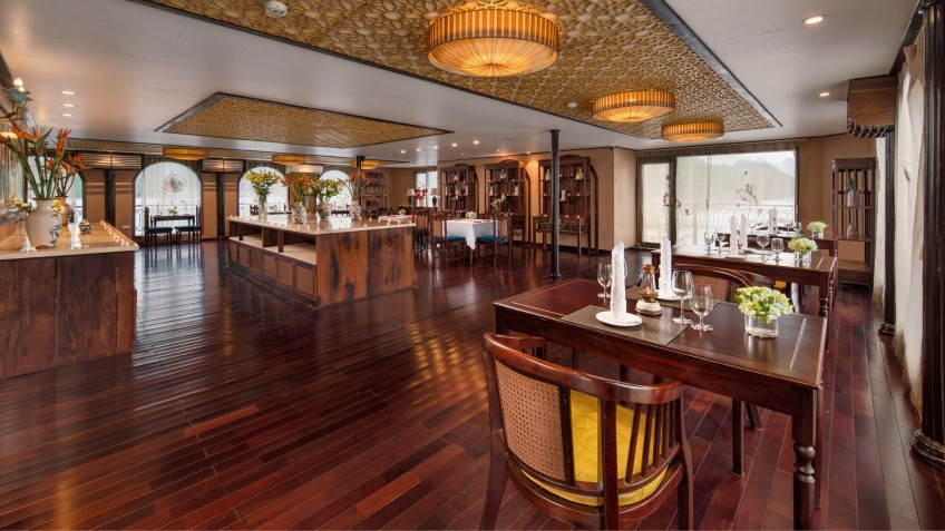 Exquisite An Nam Restaurant on 2nd deck
