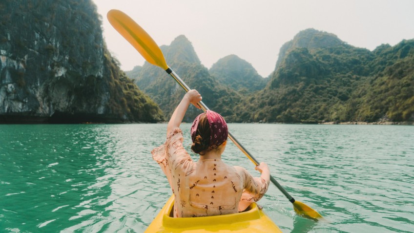 Kayaking in Spectacular Landscapes