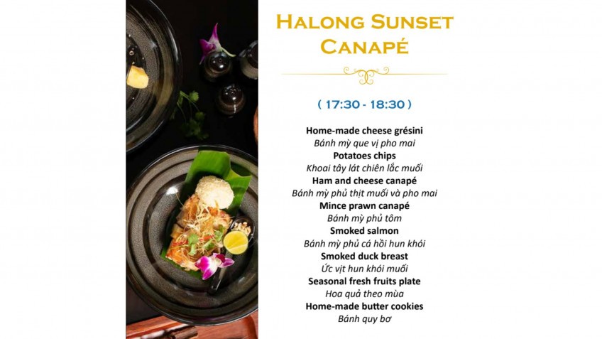 Halong Sunset Canape