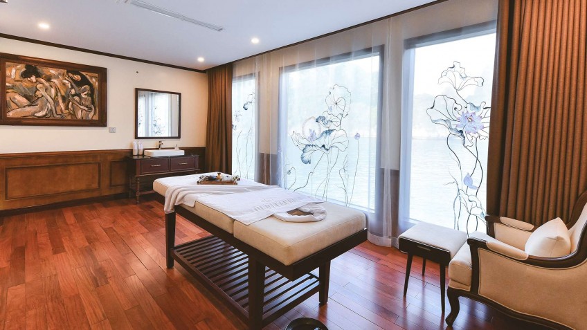 Spa treatment onboard