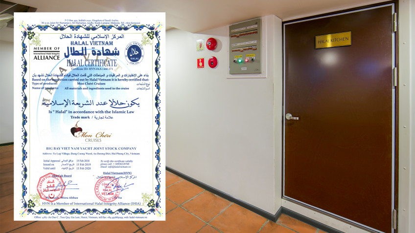 First Halong Bay Cruise with Halal Certificate