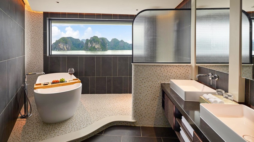 Clean bathroom