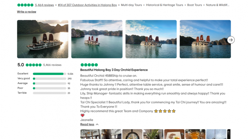 Orchid Cruises On TripAdvisor
