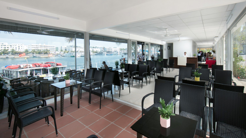 Spacious Waiting Room, Tuan Chau Port