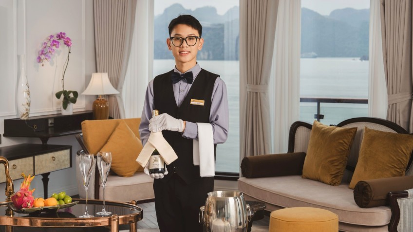 Welcoming Crew Member