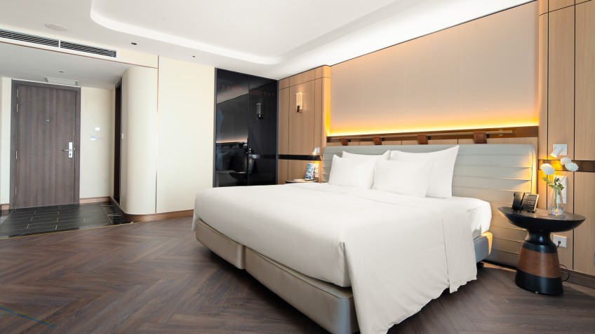 The spacious atmosphere with dedicated design