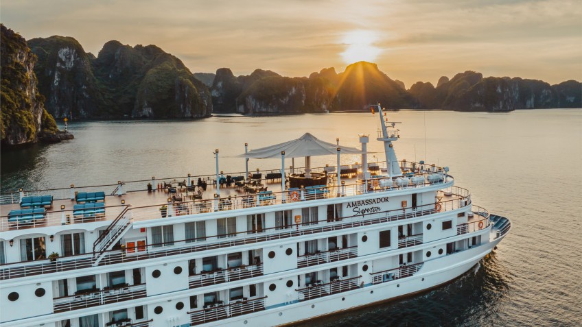 The Lan Ha Cruise in a closer view