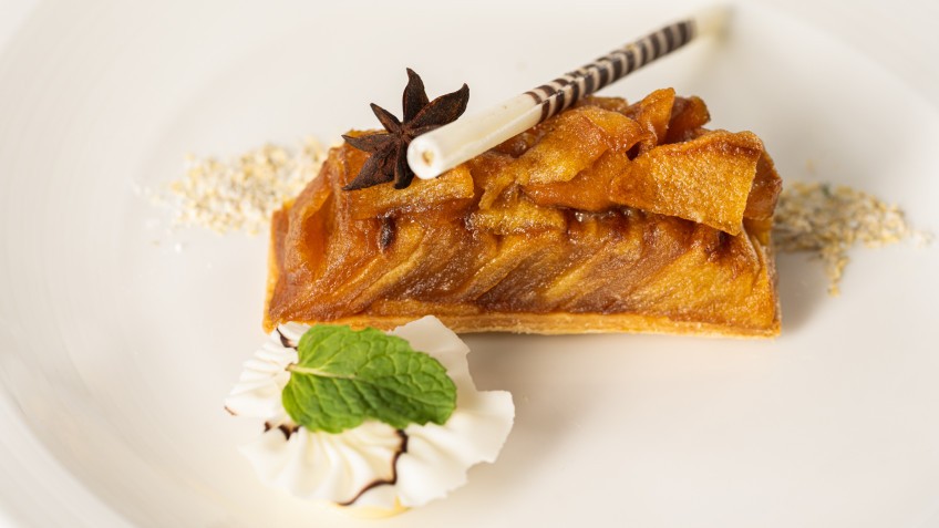 A mouth-watering dessert