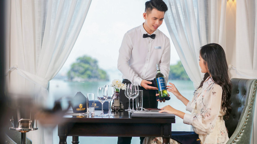 Professional Staff Serves Guest