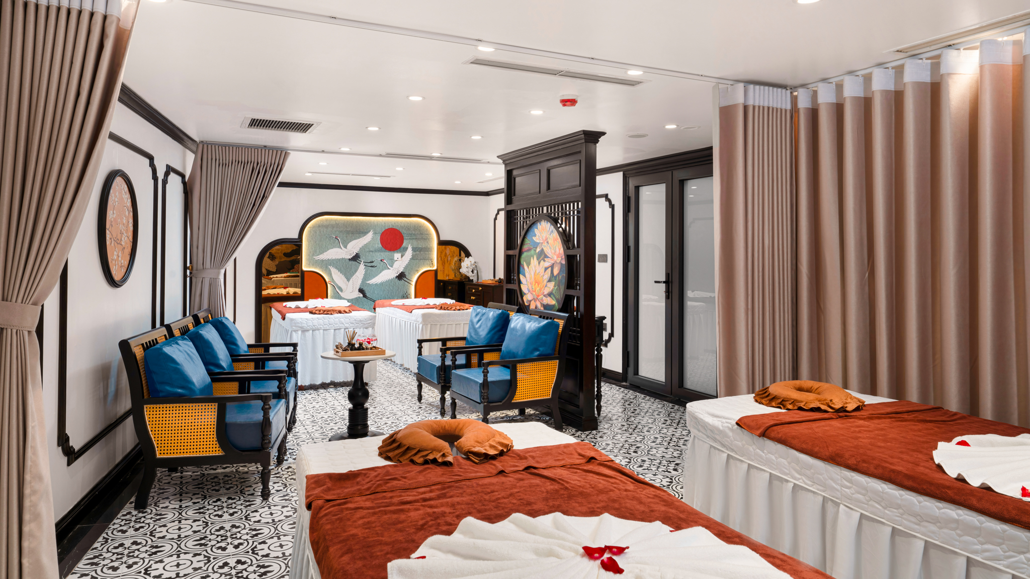 Tranquil Atmosphere in the Spa