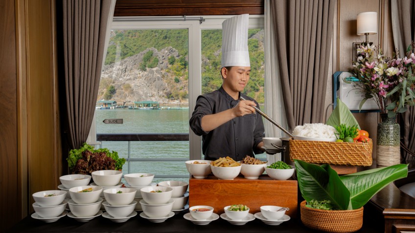 Our careful and friendly chef