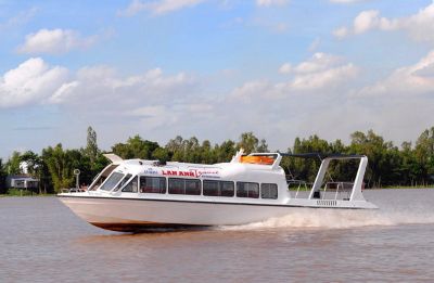 Lan Anh boat in Chau Doc