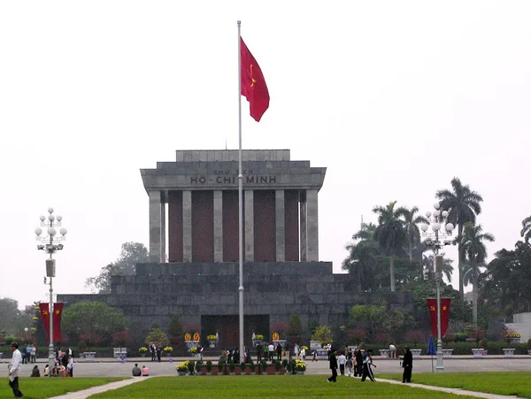 Ho Chi Minh Mausoleum in Hanoi