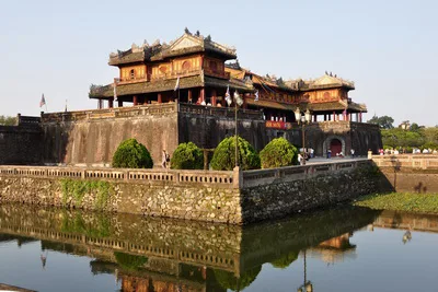 The Forbidden City within Hue Imperial Citadel, Vietnam