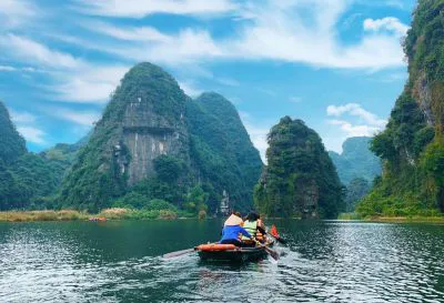 Trang An boat